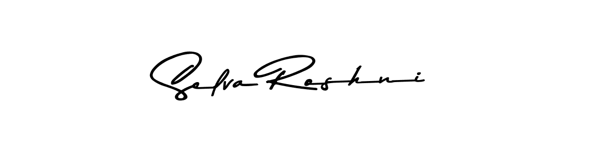 Make a beautiful signature design for name Selva Roshni. With this signature (Asem Kandis PERSONAL USE) style, you can create a handwritten signature for free. Selva Roshni signature style 9 images and pictures png