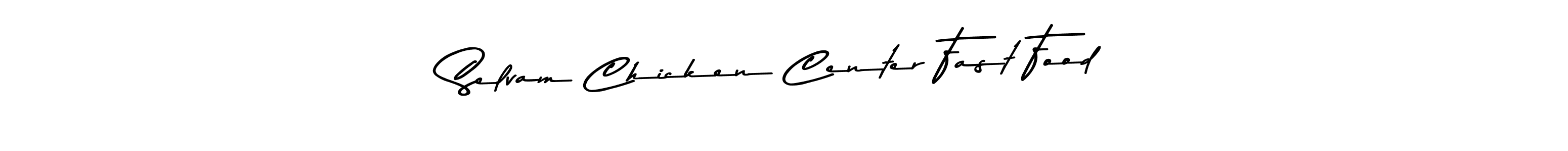 Asem Kandis PERSONAL USE is a professional signature style that is perfect for those who want to add a touch of class to their signature. It is also a great choice for those who want to make their signature more unique. Get Selvam Chicken Center Fast Food name to fancy signature for free. Selvam Chicken Center Fast Food signature style 9 images and pictures png