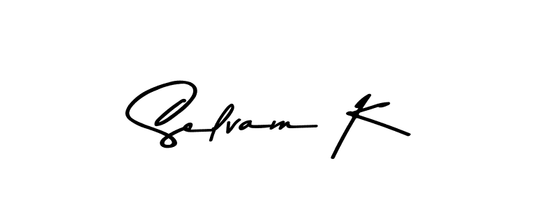 Make a short Selvam K signature style. Manage your documents anywhere anytime using Asem Kandis PERSONAL USE. Create and add eSignatures, submit forms, share and send files easily. Selvam K signature style 9 images and pictures png