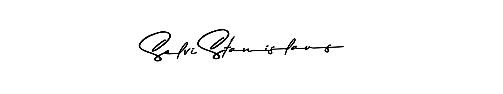 Design your own signature with our free online signature maker. With this signature software, you can create a handwritten (Asem Kandis PERSONAL USE) signature for name Selvi Stanislaus. Selvi Stanislaus signature style 9 images and pictures png