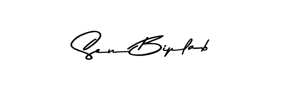 You should practise on your own different ways (Asem Kandis PERSONAL USE) to write your name (Sen Biplab) in signature. don't let someone else do it for you. Sen Biplab signature style 9 images and pictures png