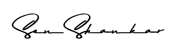 Discover how Sen Shankar looks in an executive cursive font (Asem Kandis PERSONAL USE). Perfect for legal documents, invoices, and certificates. Sen Shankar signature style 9 images and pictures png