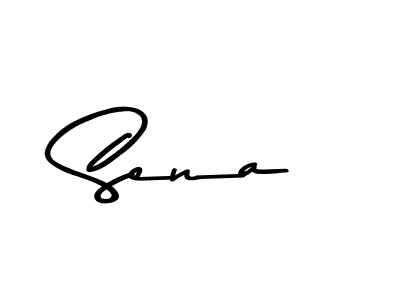 Sena stylish signature style. Best Handwritten Sign (Asem Kandis PERSONAL USE) for my name. Handwritten Signature Collection Ideas for my name Sena. Sena signature style 9 images and pictures png