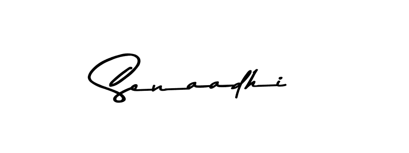 Create a beautiful signature design for name Senaadhi. With this signature (Asem Kandis PERSONAL USE) fonts, you can make a handwritten signature for free. Senaadhi signature style 9 images and pictures png