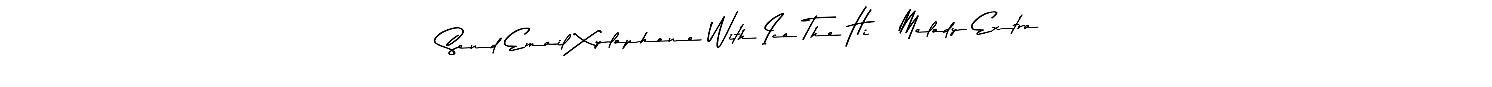 Make a beautiful signature design for name Send Email Xylophone With Ice The Hi!  Melody Extra. Use this online signature maker to create a handwritten signature for free. Send Email Xylophone With Ice The Hi!  Melody Extra signature style 9 images and pictures png