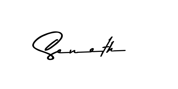 Make a beautiful signature design for name Seneth. Use this online signature maker to create a handwritten signature for free. Seneth signature style 9 images and pictures png