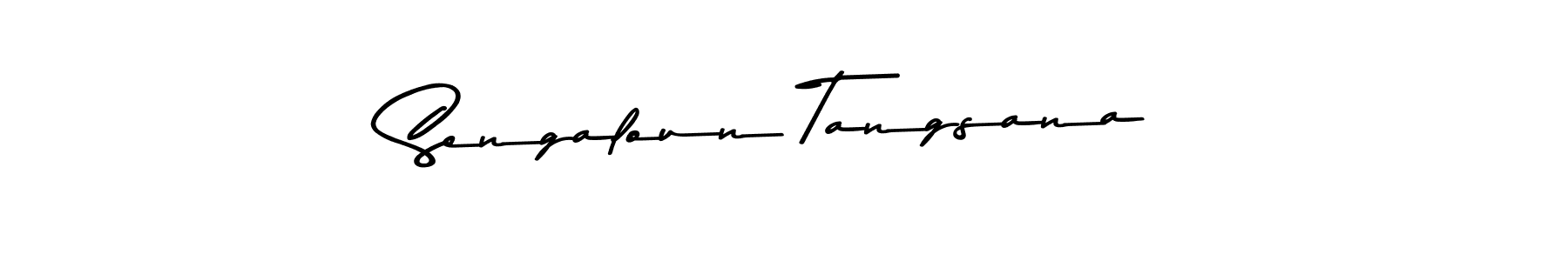 Once you've used our free online signature maker to create your best signature Asem Kandis PERSONAL USE style, it's time to enjoy all of the benefits that Sengaloun Tangsana name signing documents. Sengaloun Tangsana signature style 9 images and pictures png