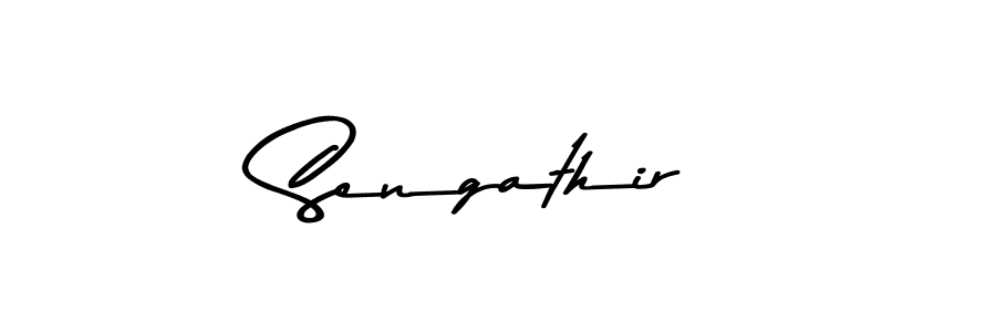 Create a beautiful signature design for name Sengathir. With this signature (Asem Kandis PERSONAL USE) fonts, you can make a handwritten signature for free. Sengathir signature style 9 images and pictures png