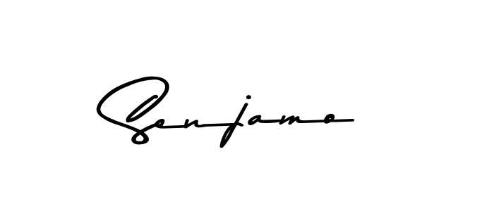 Best and Professional Signature Style for Senjamo. Asem Kandis PERSONAL USE Best Signature Style Collection. Senjamo signature style 9 images and pictures png