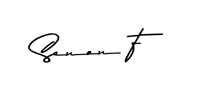 Here are the top 10 professional signature styles for the name Senon F. These are the best autograph styles you can use for your name. Senon F signature style 9 images and pictures png