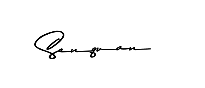 Also we have Senquan name is the best signature style. Create professional handwritten signature collection using Asem Kandis PERSONAL USE autograph style. Senquan signature style 9 images and pictures png