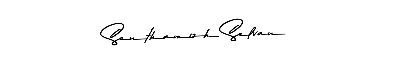 Asem Kandis PERSONAL USE is a professional signature style that is perfect for those who want to add a touch of class to their signature. It is also a great choice for those who want to make their signature more unique. Get Senthamizh Selvan name to fancy signature for free. Senthamizh Selvan signature style 9 images and pictures png