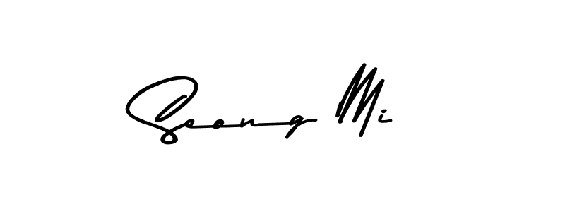 How to make Seong Mi signature? Asem Kandis PERSONAL USE is a professional autograph style. Create handwritten signature for Seong Mi name. Seong Mi signature style 9 images and pictures png