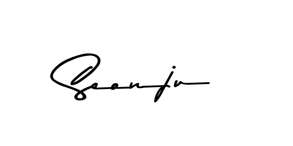 Make a beautiful signature design for name Seonju. With this signature (Asem Kandis PERSONAL USE) style, you can create a handwritten signature for free. Seonju signature style 9 images and pictures png