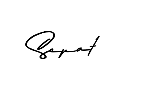 The best way (Asem Kandis PERSONAL USE) to make a short signature is to pick only two or three words in your name. The name Sepat include a total of six letters. For converting this name. Sepat signature style 9 images and pictures png