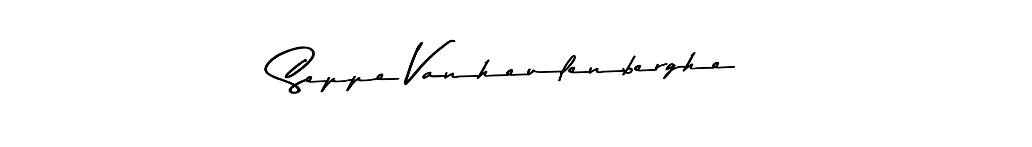 How to make Seppe Vanheulenberghe name signature. Use Asem Kandis PERSONAL USE style for creating short signs online. This is the latest handwritten sign. Seppe Vanheulenberghe signature style 9 images and pictures png