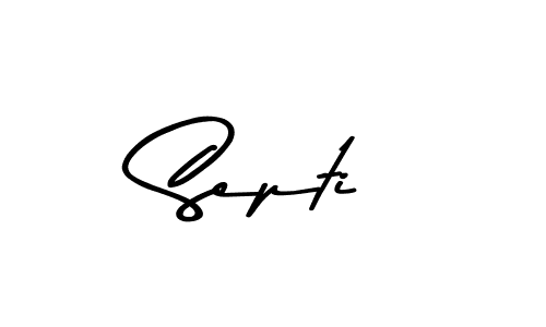 Check out images of Autograph of Septi name. Actor Septi Signature Style. Asem Kandis PERSONAL USE is a professional sign style online. Septi signature style 9 images and pictures png