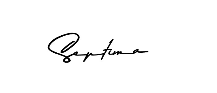 Septima stylish signature style. Best Handwritten Sign (Asem Kandis PERSONAL USE) for my name. Handwritten Signature Collection Ideas for my name Septima. Septima signature style 9 images and pictures png