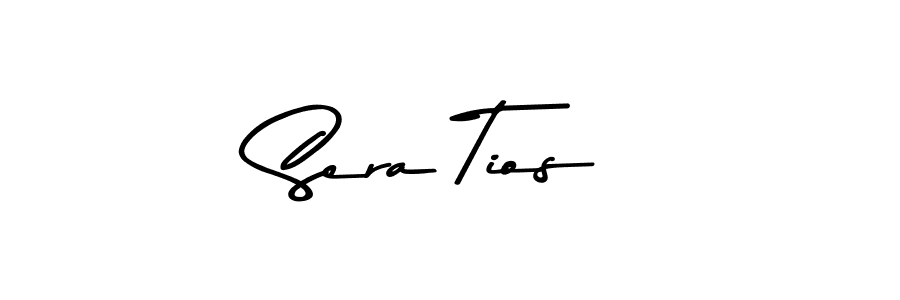 Create a beautiful signature design for name Sera Tios. With this signature (Asem Kandis PERSONAL USE) fonts, you can make a handwritten signature for free. Sera Tios signature style 9 images and pictures png