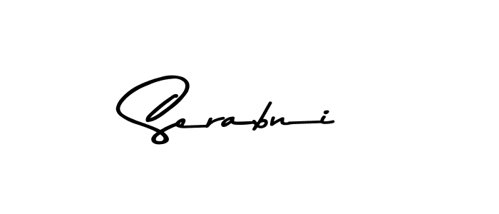 It looks lik you need a new signature style for name Serabni. Design unique handwritten (Asem Kandis PERSONAL USE) signature with our free signature maker in just a few clicks. Serabni signature style 9 images and pictures png