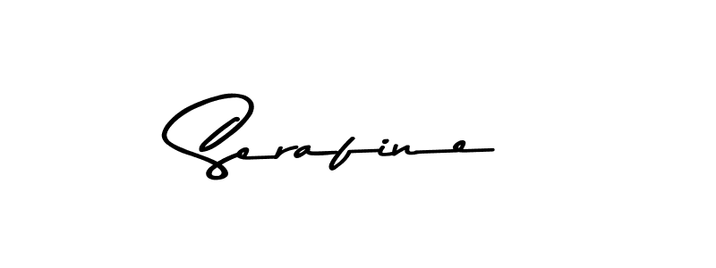 Make a beautiful signature design for name Serafine. Use this online signature maker to create a handwritten signature for free. Serafine signature style 9 images and pictures png