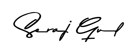 How to make Seraj Gul name signature. Use Asem Kandis PERSONAL USE style for creating short signs online. This is the latest handwritten sign. Seraj Gul signature style 9 images and pictures png