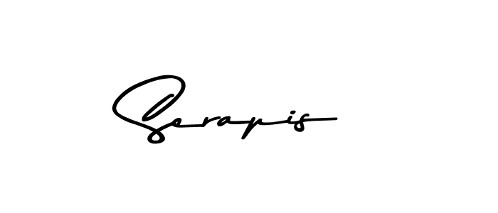 Design your own signature with our free online signature maker. With this signature software, you can create a handwritten (Asem Kandis PERSONAL USE) signature for name Serapis. Serapis signature style 9 images and pictures png