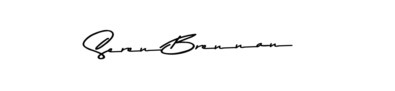 The best way (Asem Kandis PERSONAL USE) to make a short signature is to pick only two or three words in your name. The name Seren Brennan include a total of six letters. For converting this name. Seren Brennan signature style 9 images and pictures png