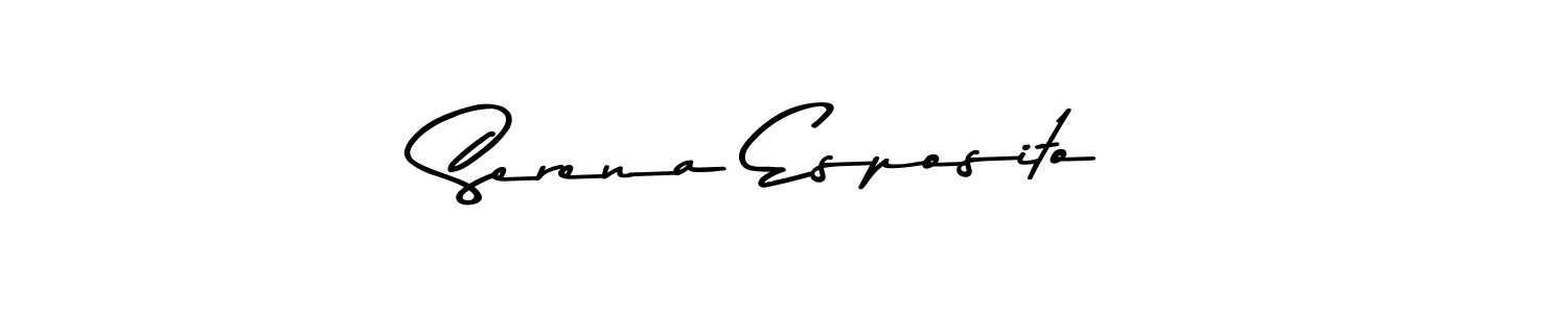 Once you've used our free online signature maker to create your best signature Asem Kandis PERSONAL USE style, it's time to enjoy all of the benefits that Serena Esposito name signing documents. Serena Esposito signature style 9 images and pictures png