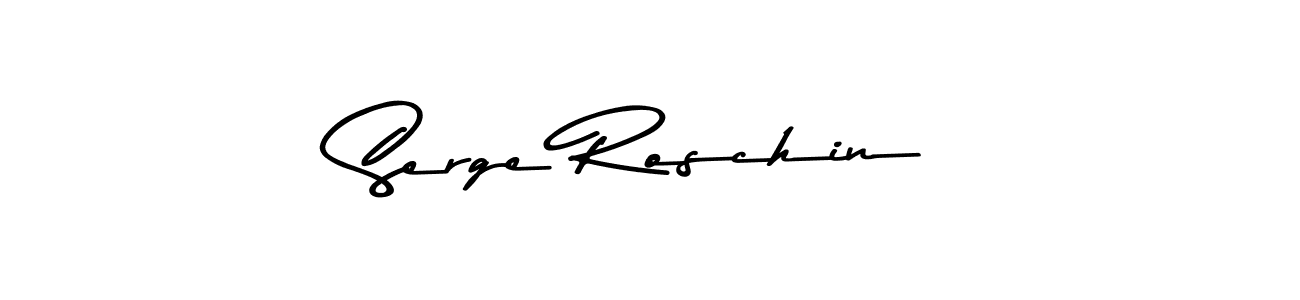 Asem Kandis PERSONAL USE is a professional signature style that is perfect for those who want to add a touch of class to their signature. It is also a great choice for those who want to make their signature more unique. Get Serge Roschin name to fancy signature for free. Serge Roschin signature style 9 images and pictures png