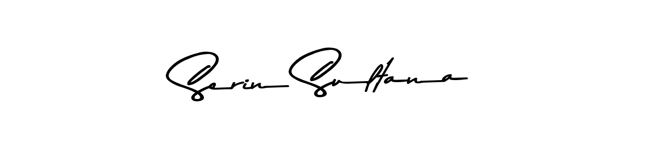 Make a beautiful signature design for name Serin Sultana. Use this online signature maker to create a handwritten signature for free. Serin Sultana signature style 9 images and pictures png