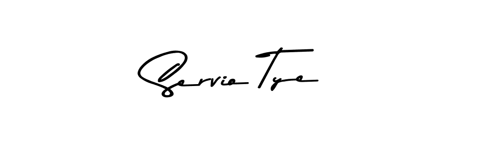 How to Draw Servio Tye signature style? Asem Kandis PERSONAL USE is a latest design signature styles for name Servio Tye. Servio Tye signature style 9 images and pictures png