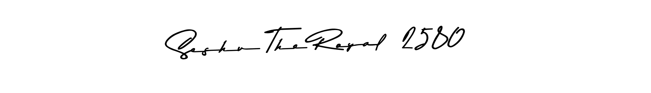 Make a beautiful signature design for name Seshu The Royal  2580. With this signature (Asem Kandis PERSONAL USE) style, you can create a handwritten signature for free. Seshu The Royal  2580 signature style 9 images and pictures png