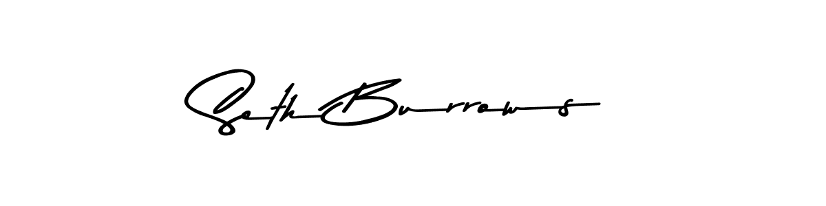 How to make Seth Burrows signature? Asem Kandis PERSONAL USE is a professional autograph style. Create handwritten signature for Seth Burrows name. Seth Burrows signature style 9 images and pictures png