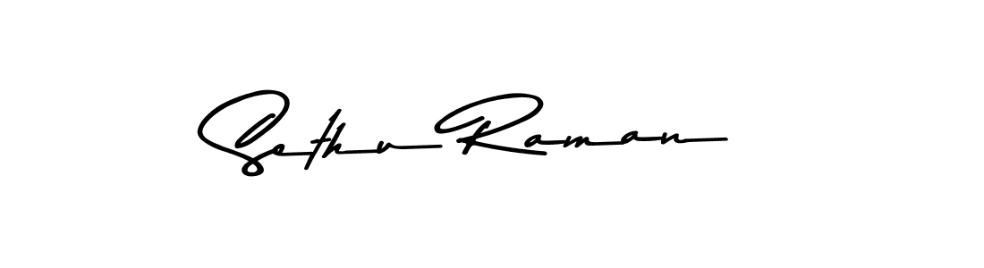 How to make Sethu Raman signature? Asem Kandis PERSONAL USE is a professional autograph style. Create handwritten signature for Sethu Raman name. Sethu Raman signature style 9 images and pictures png