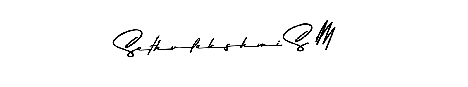 Make a beautiful signature design for name Sethulekshmi S M. Use this online signature maker to create a handwritten signature for free. Sethulekshmi S M signature style 9 images and pictures png