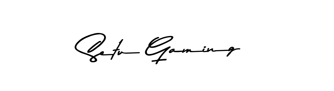 Create a beautiful signature design for name Setu Gaming. With this signature (Asem Kandis PERSONAL USE) fonts, you can make a handwritten signature for free. Setu Gaming signature style 9 images and pictures png