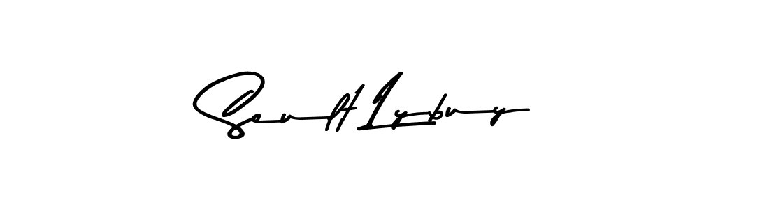 Asem Kandis PERSONAL USE is a professional signature style that is perfect for those who want to add a touch of class to their signature. It is also a great choice for those who want to make their signature more unique. Get Seult Lybuy name to fancy signature for free. Seult Lybuy signature style 9 images and pictures png