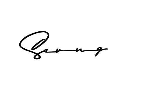 This is the best signature style for the Seung name. Also you like these signature font (Asem Kandis PERSONAL USE). Mix name signature. Seung signature style 9 images and pictures png