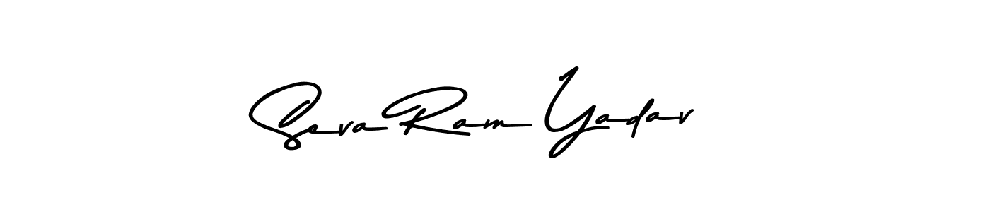 Asem Kandis PERSONAL USE is a professional signature style that is perfect for those who want to add a touch of class to their signature. It is also a great choice for those who want to make their signature more unique. Get Seva Ram Yadav name to fancy signature for free. Seva Ram Yadav signature style 9 images and pictures png