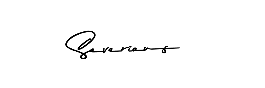 Make a beautiful signature design for name Severious. With this signature (Asem Kandis PERSONAL USE) style, you can create a handwritten signature for free. Severious signature style 9 images and pictures png