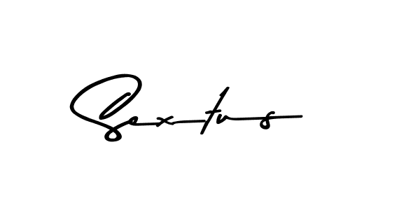You should practise on your own different ways (Asem Kandis PERSONAL USE) to write your name (Sextus) in signature. don't let someone else do it for you. Sextus signature style 9 images and pictures png
