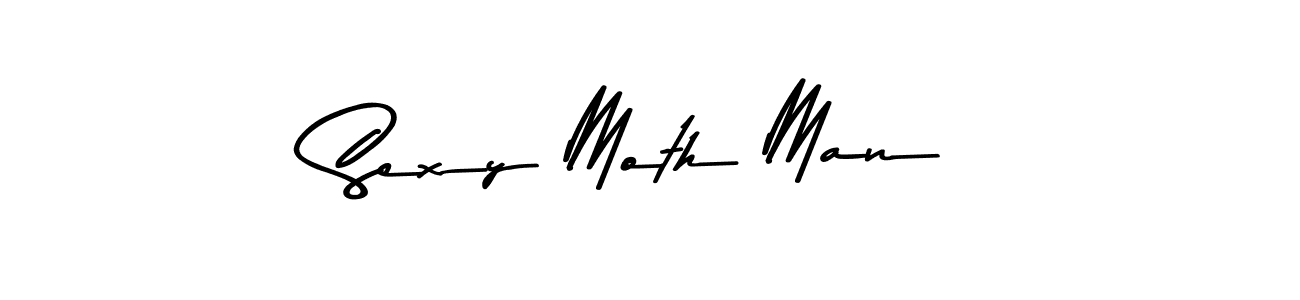 The best way (Asem Kandis PERSONAL USE) to make a short signature is to pick only two or three words in your name. The name Sexy Moth Man include a total of six letters. For converting this name. Sexy Moth Man signature style 9 images and pictures png