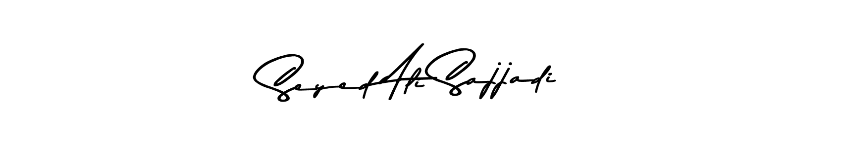 Seyed Ali Sajjadi stylish signature style. Best Handwritten Sign (Asem Kandis PERSONAL USE) for my name. Handwritten Signature Collection Ideas for my name Seyed Ali Sajjadi. Seyed Ali Sajjadi signature style 9 images and pictures png