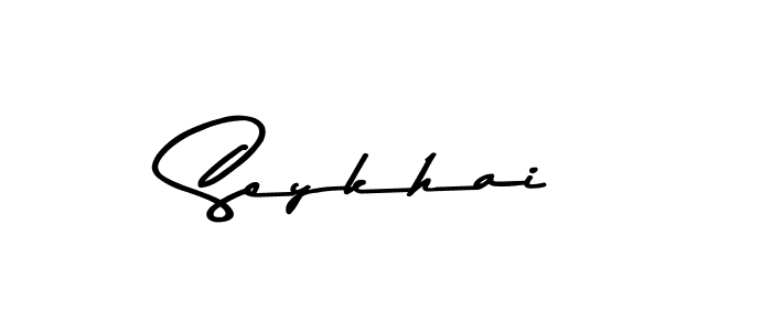 Design your own signature with our free online signature maker. With this signature software, you can create a handwritten (Asem Kandis PERSONAL USE) signature for name Seykhai. Seykhai signature style 9 images and pictures png