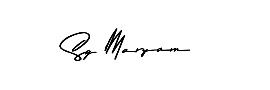 Once you've used our free online signature maker to create your best signature Asem Kandis PERSONAL USE style, it's time to enjoy all of the benefits that Sg Maryam name signing documents. Sg Maryam signature style 9 images and pictures png