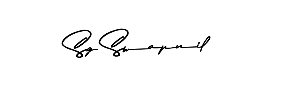 Similarly Asem Kandis PERSONAL USE is the best handwritten signature design. Signature creator online .You can use it as an online autograph creator for name Sg Swapnil. Sg Swapnil signature style 9 images and pictures png