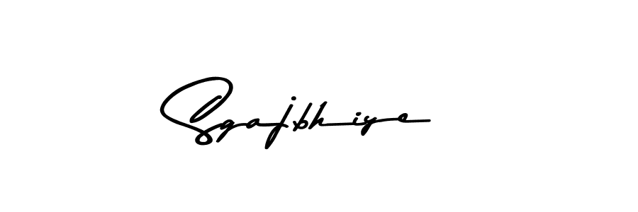 The best way (Asem Kandis PERSONAL USE) to make a short signature is to pick only two or three words in your name. The name Sgajbhiye include a total of six letters. For converting this name. Sgajbhiye signature style 9 images and pictures png