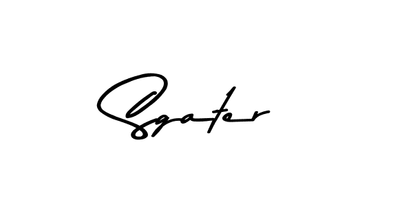 How to make Sgater signature? Asem Kandis PERSONAL USE is a professional autograph style. Create handwritten signature for Sgater name. Sgater signature style 9 images and pictures png