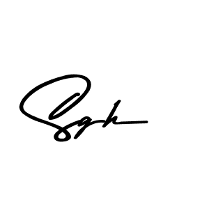 Also You can easily find your signature by using the search form. We will create Sgh name handwritten signature images for you free of cost using Asem Kandis PERSONAL USE sign style. Sgh signature style 9 images and pictures png